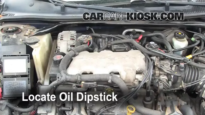 2001 Chevrolet Impala 3.4L V6 Oil Check Oil Level